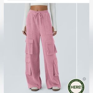 Pink Cargo Pants for Women